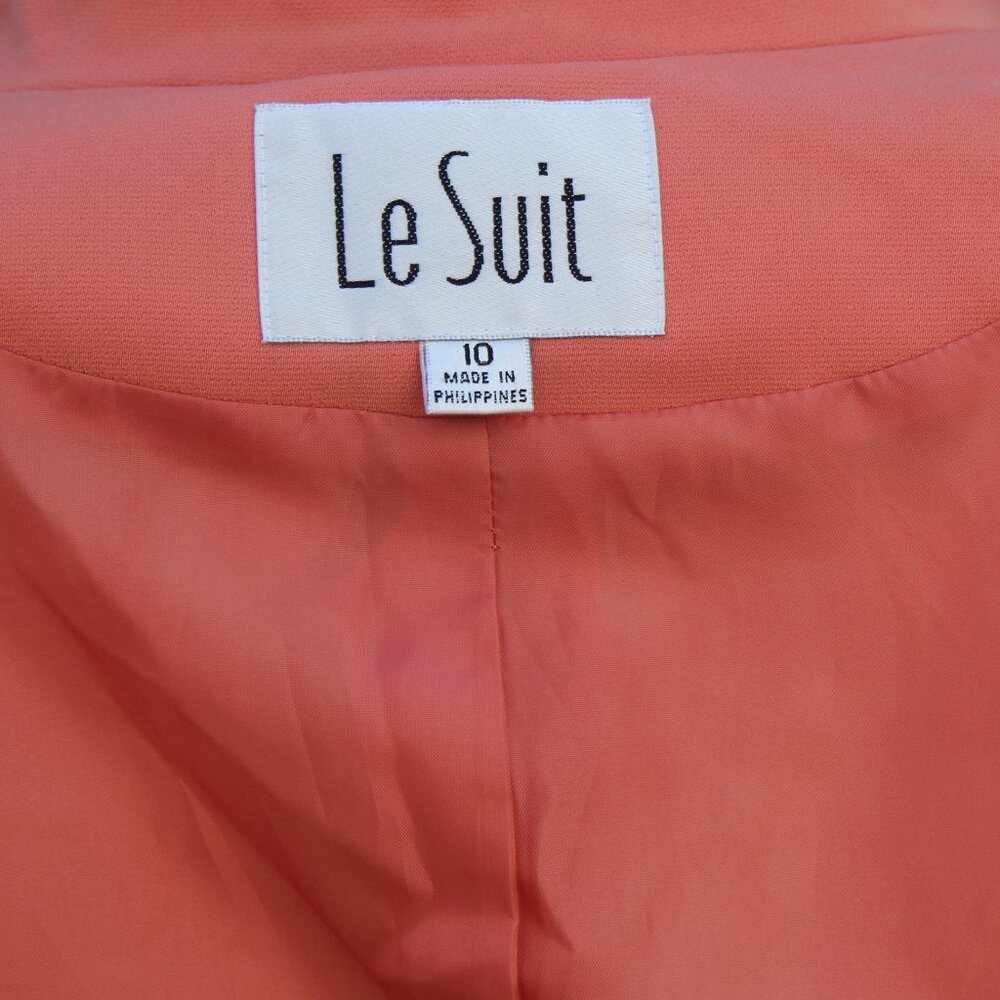Le Suit women's Blazer with Dark Buttons size 10 - Picture 6 of 6
